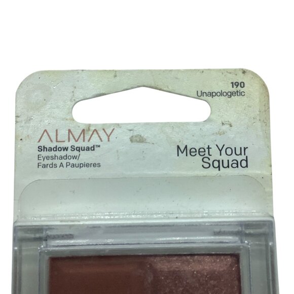 Almay Shadow Squad Eyeshadow Palette 190 Unapologetic Matte Satin Metallic NEW - Picture 2 of 4